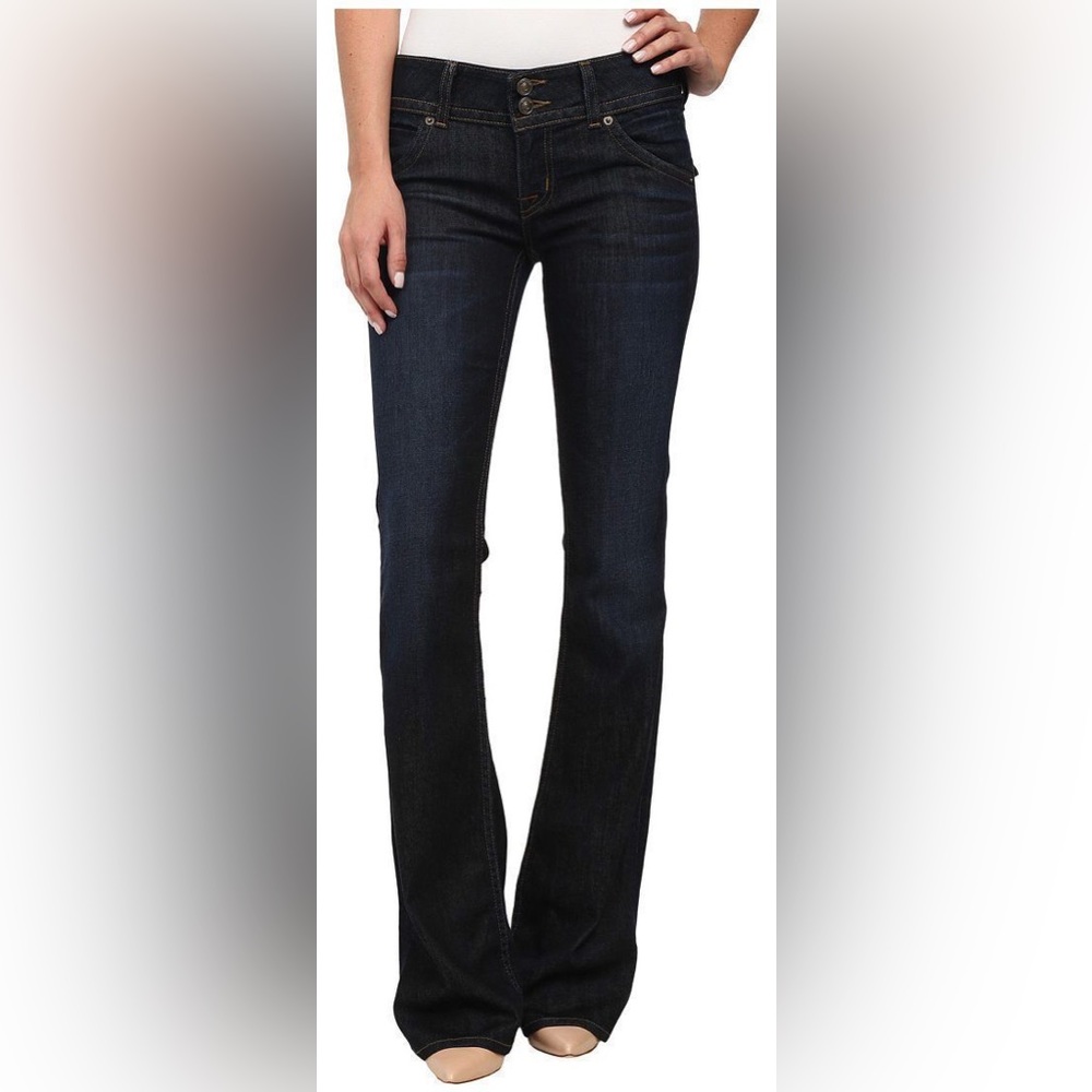 Brand New Hudson Signature Bootcut Jeans 19” Leg Opening.